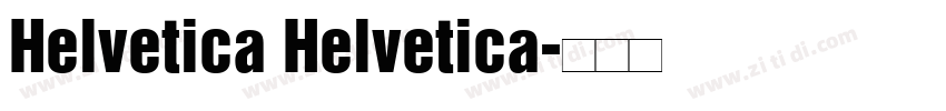 Helvetica Helvetica字体转换